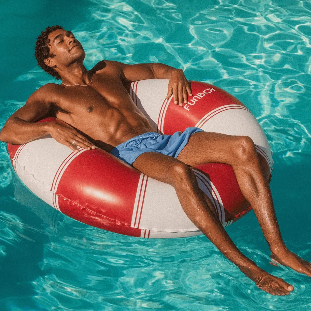 VINTAGE LUX TUBE FLOAT RED - BeachLife Concept