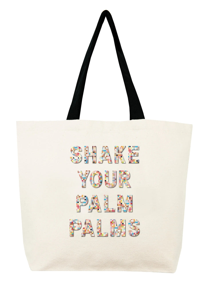 CANVA TOTE BAG CONFETTI BEADS BeachLife Concept
