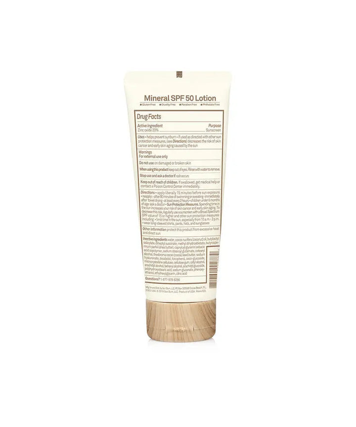 LOTION ÉCRAN SOLAIRE MINÉRAL SPF 50 BABY BeachLife Concept