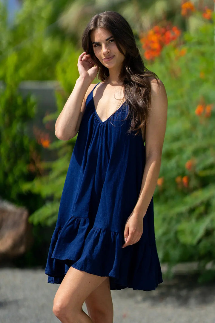 ST TROPEZ RUFFLE MINI DRESS BeachLife Concept