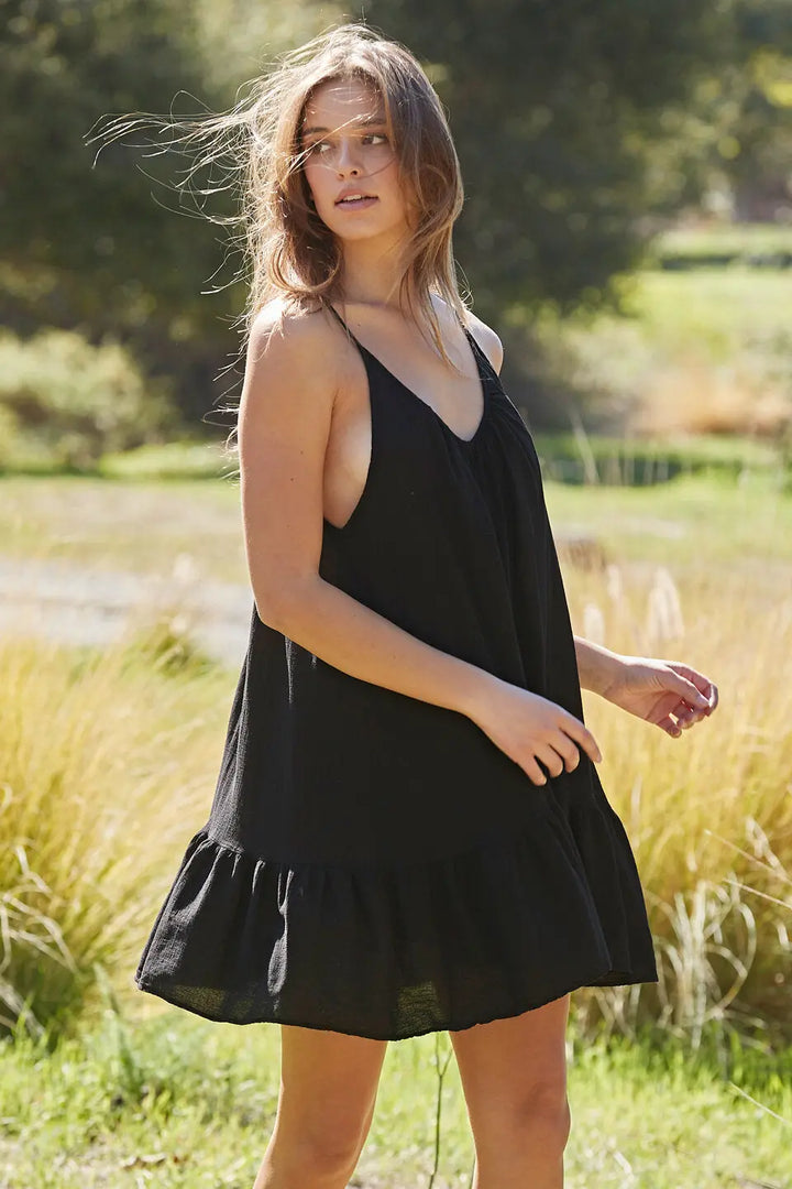 ST TROPEZ RUFFLE MINI DRESS BeachLife Concept