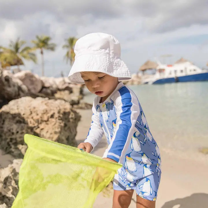 UV50 BUCKET HAT SOLID WHITE BeachLife Concept