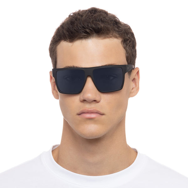 DIRTY MAGIC BLACK RUBBER SUNGLASSES