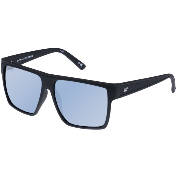 DIRTY MAGIC BLACK RUBBER SUNGLASSES