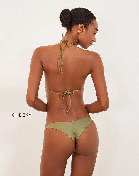 SOLID ALICE TOP - BASIC CHEEKY OLIVE