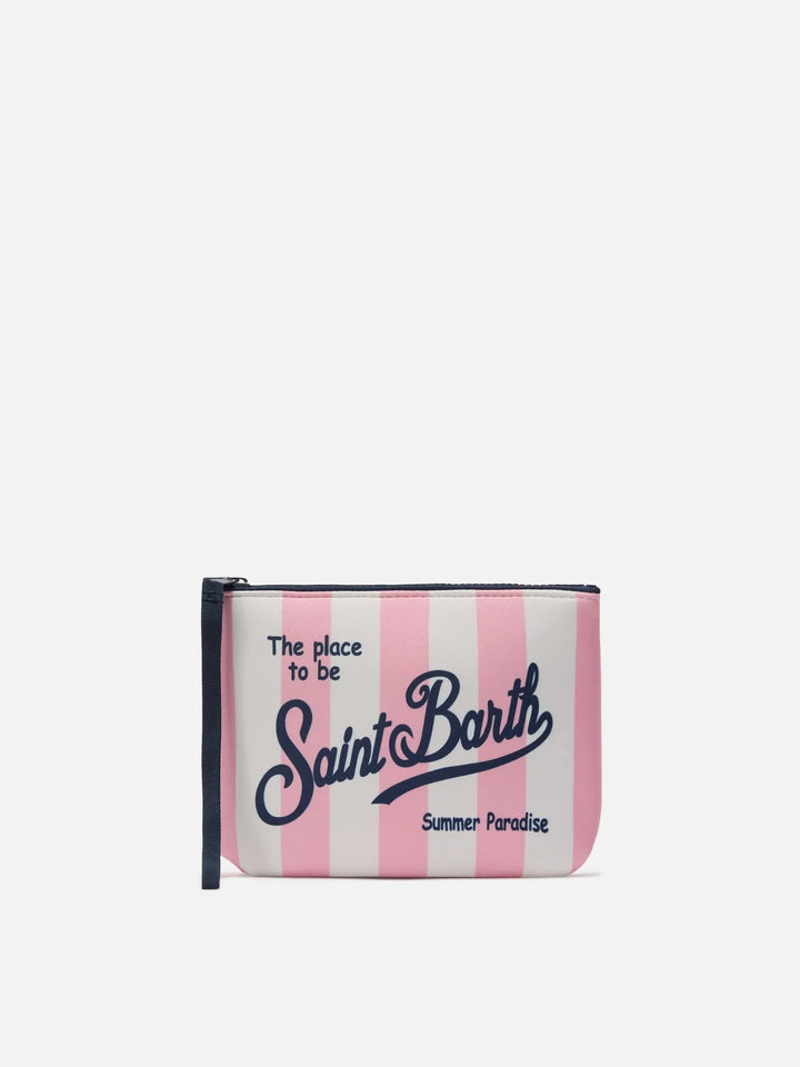 ALINE POCHETTE STRIPES POP V 21 MC2 SAINT BARTH