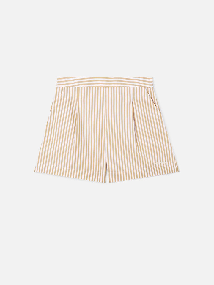 AMANI WOMAN SHORT BEACH STRIPES MC2 SAINT BARTH
