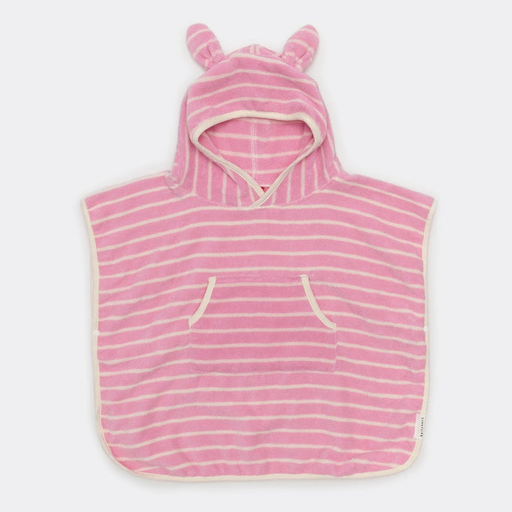 BABY CHARACTER TOWEL STRAWBERRY SUNSHINE PINK STRIPE - BeachLife Concept