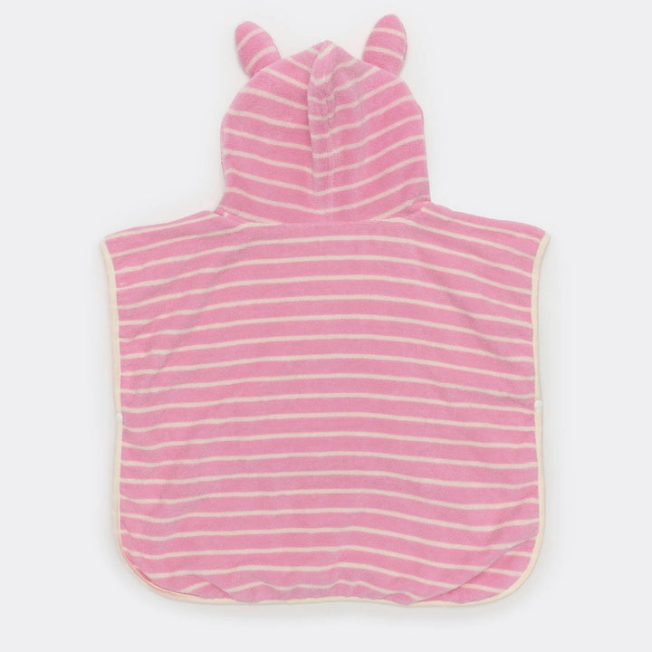 BABY CHARACTER TOWEL STRAWBERRY SUNSHINE PINK STRIPE - BeachLife Concept