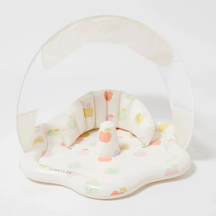 BABY PLAYMAT WITH SHADE APPLE SORBET MULTI BeachLife Concept