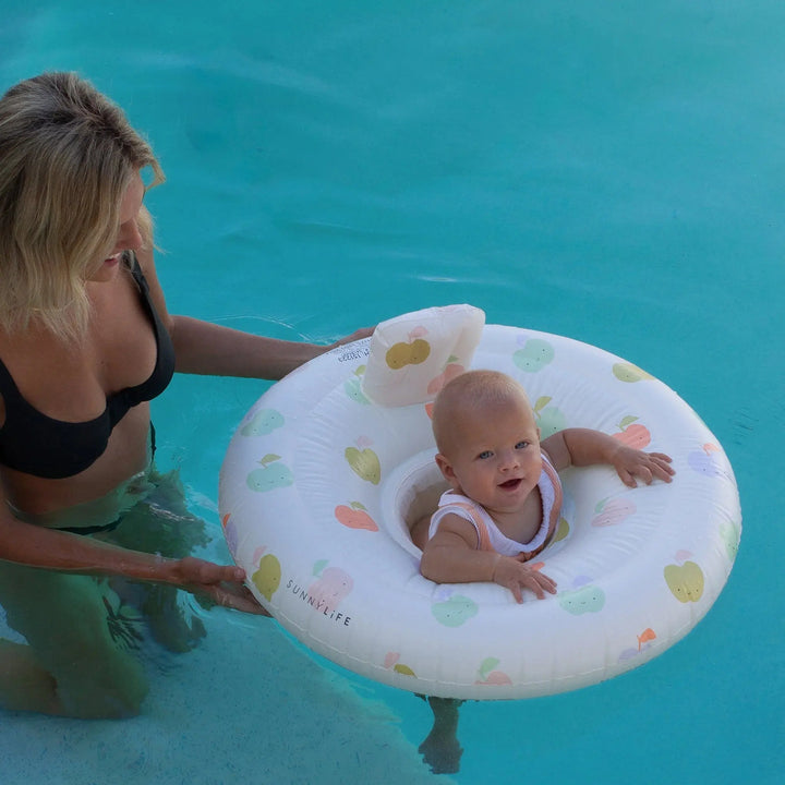 BABY SEAT FLOAT APPLE SORBET MULTI BeachLife Concept