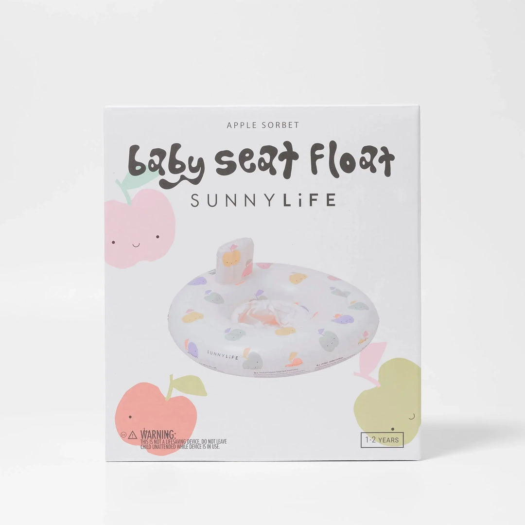 BABY SEAT FLOAT APPLE SORBET MULTI BeachLife Concept