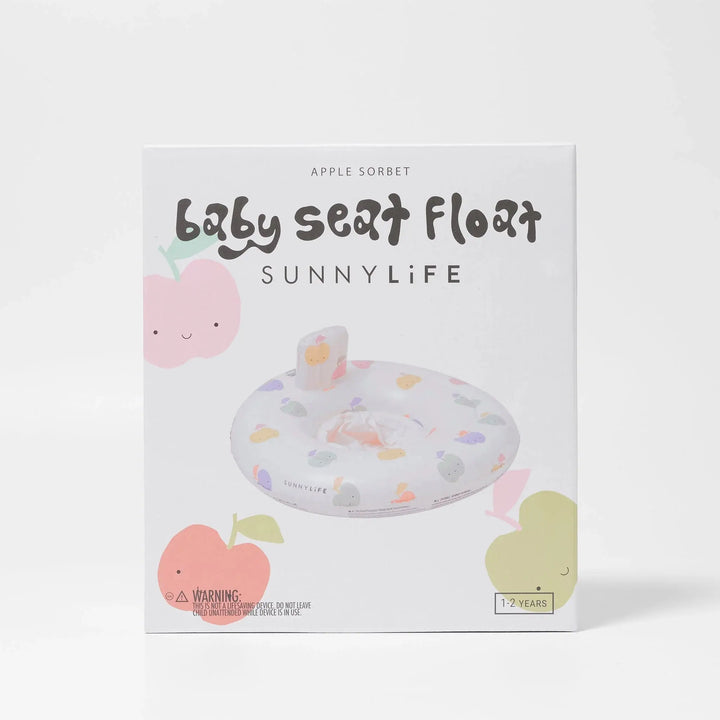 BABY SEAT FLOAT APPLE SORBET MULTI BeachLife Concept