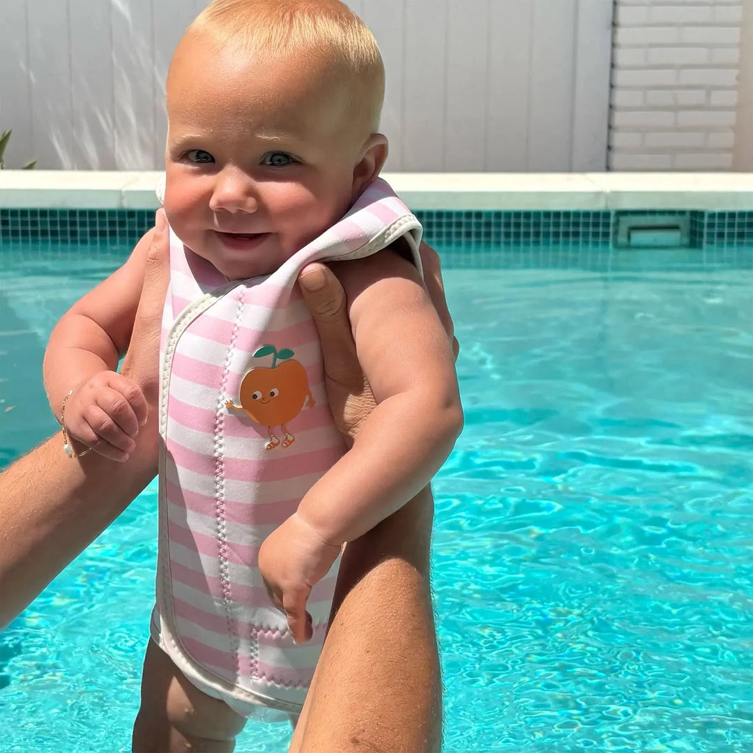 BABY WETSUIT POPPY THE PEACH CREAM SUNNYLIFE