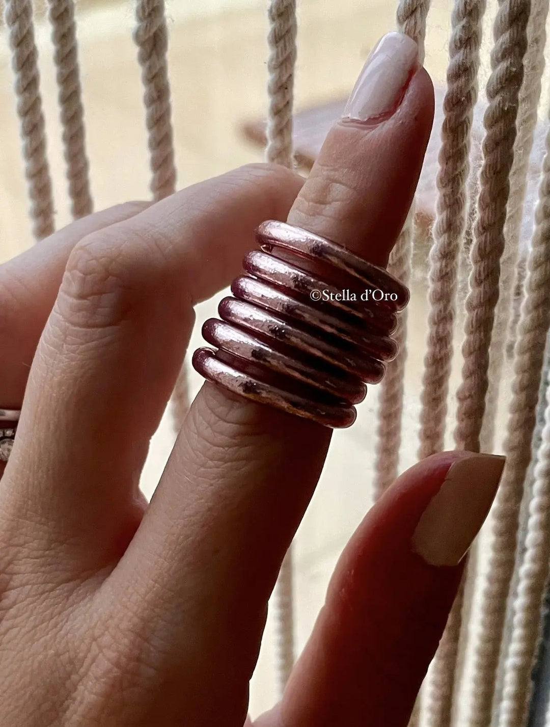 BAGUE BOUDDHISTE AVEC MANTRA BeachLife Concept