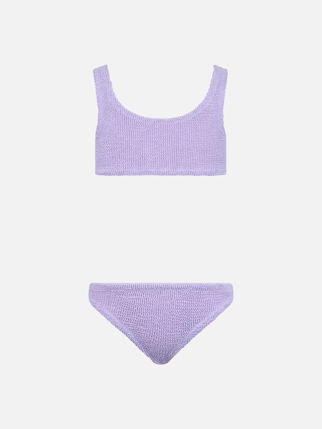 BAKER GIRL CRINKLE CROP TANK BIKINI MC2 SAINT BARTH