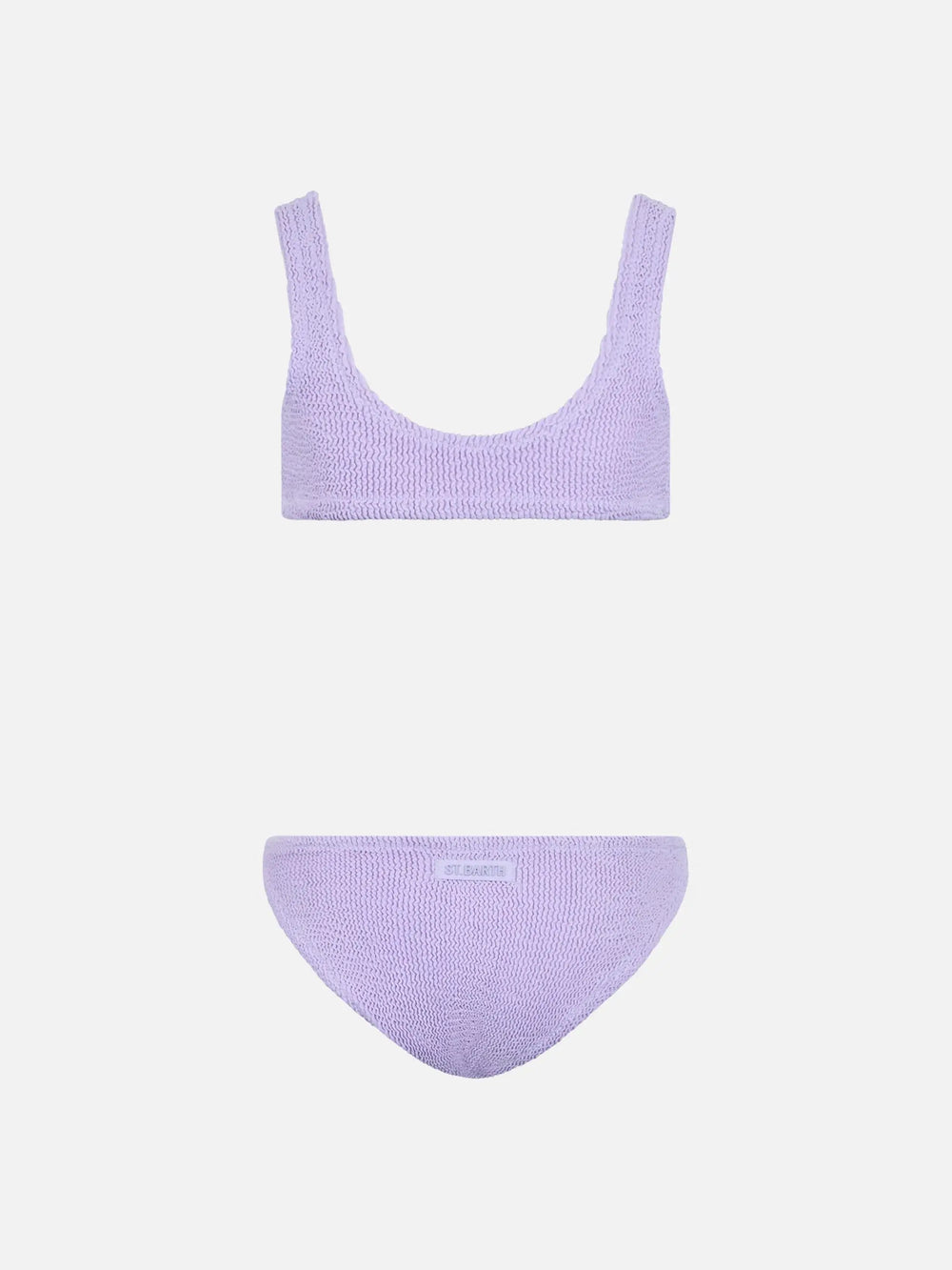 BAKER GIRL CRINKLE CROP TANK BIKINI MC2 SAINT BARTH