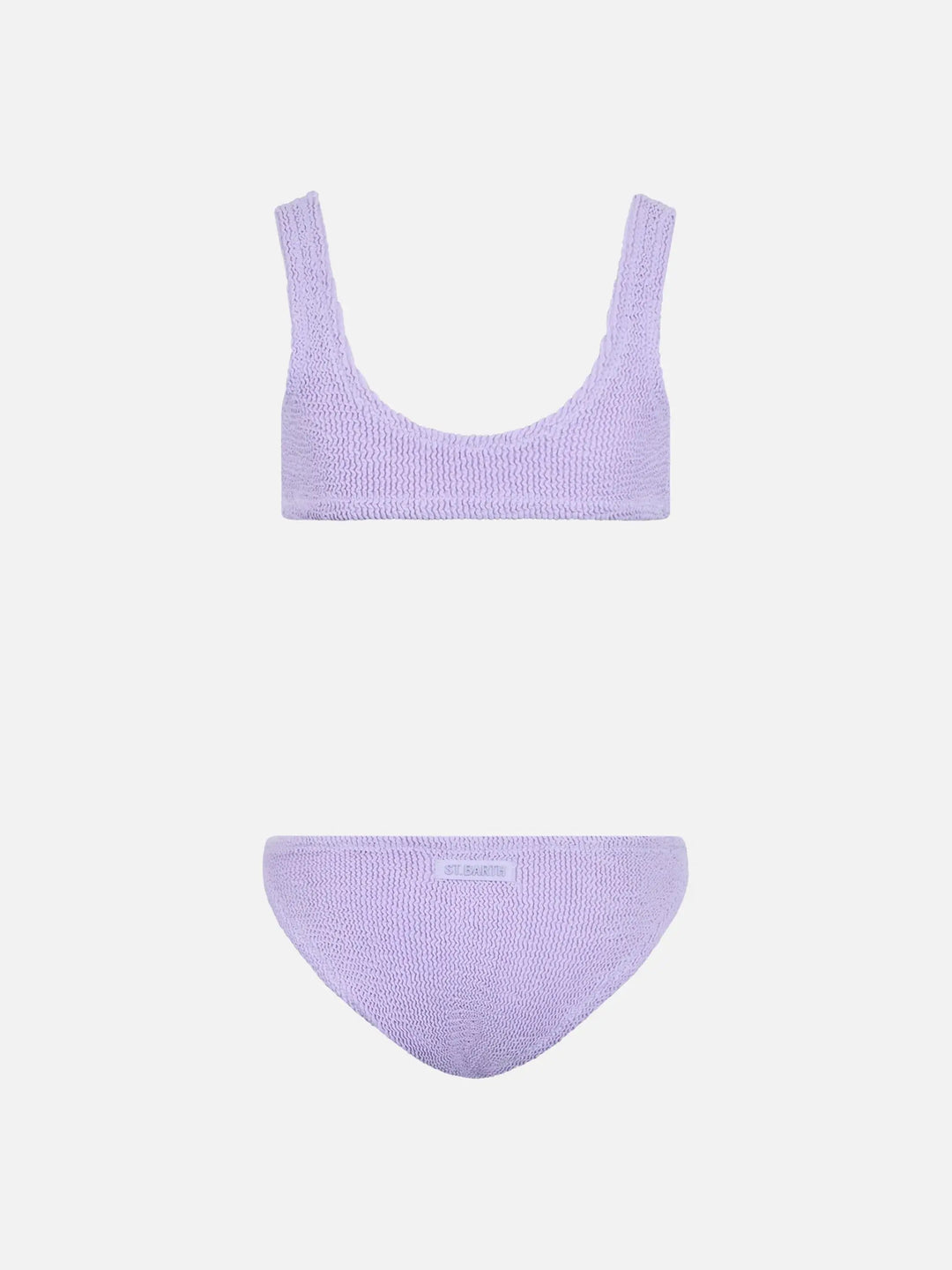 BAKER GIRL CRINKLE CROP TANK BIKINI MC2 SAINT BARTH
