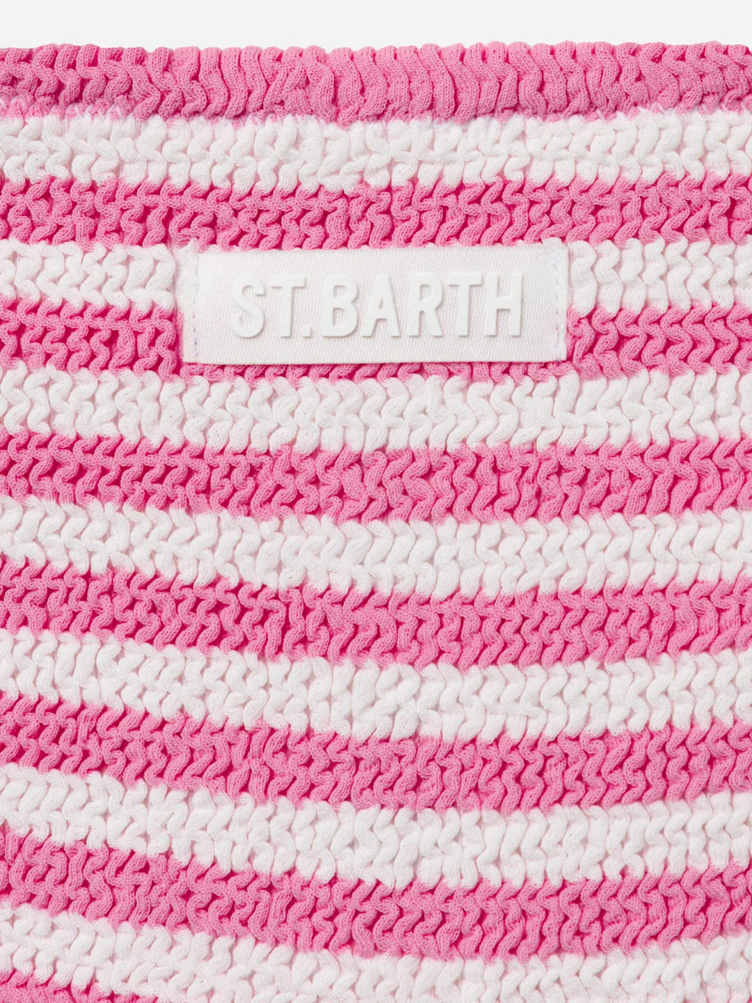 BAKER GIRL CRINKLE CROP TANK BIKINI MC2 SAINT BARTH