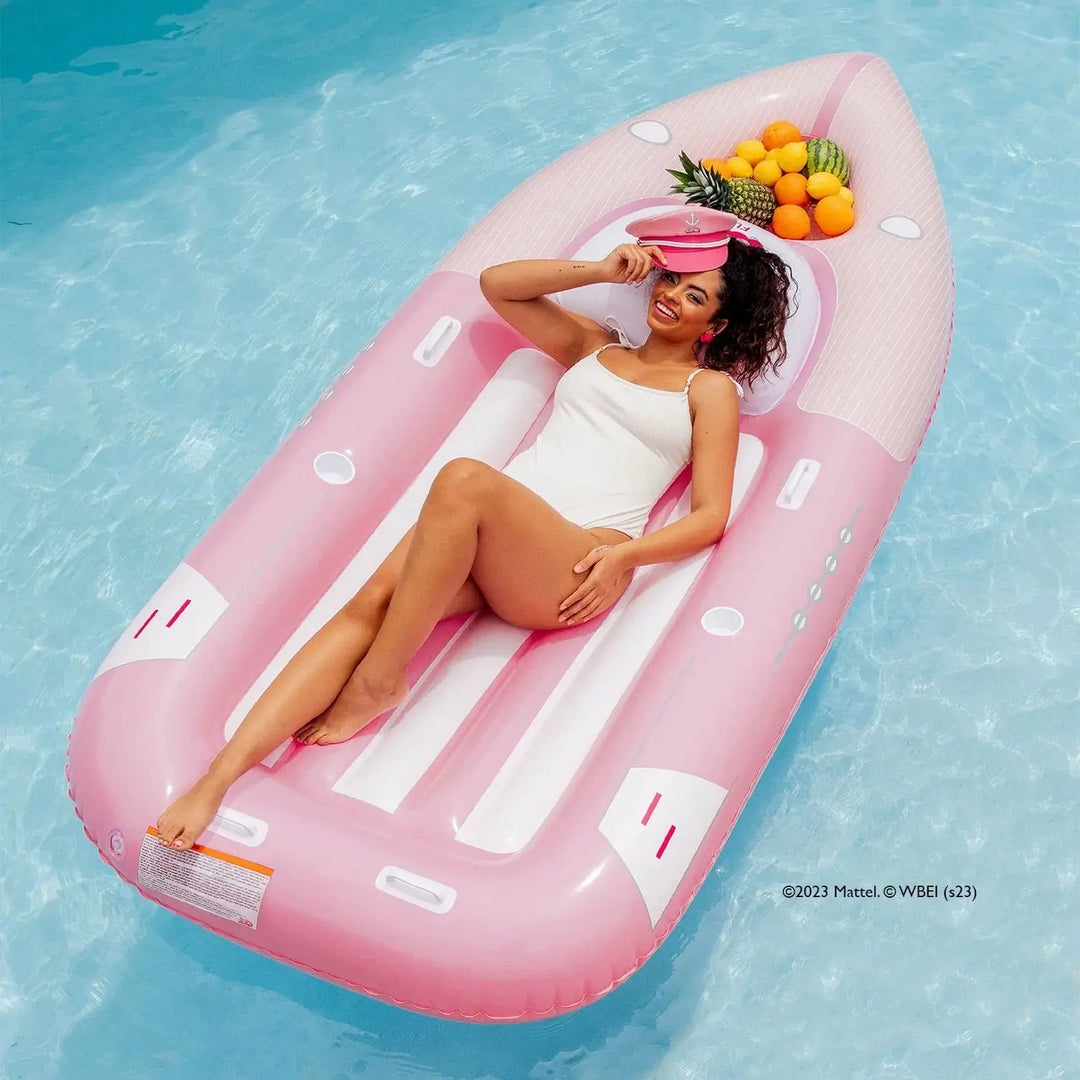 BARBIE THE MOVIE X FUNBOY SPEED BOAT POOL FLOAT - BeachLife Concept