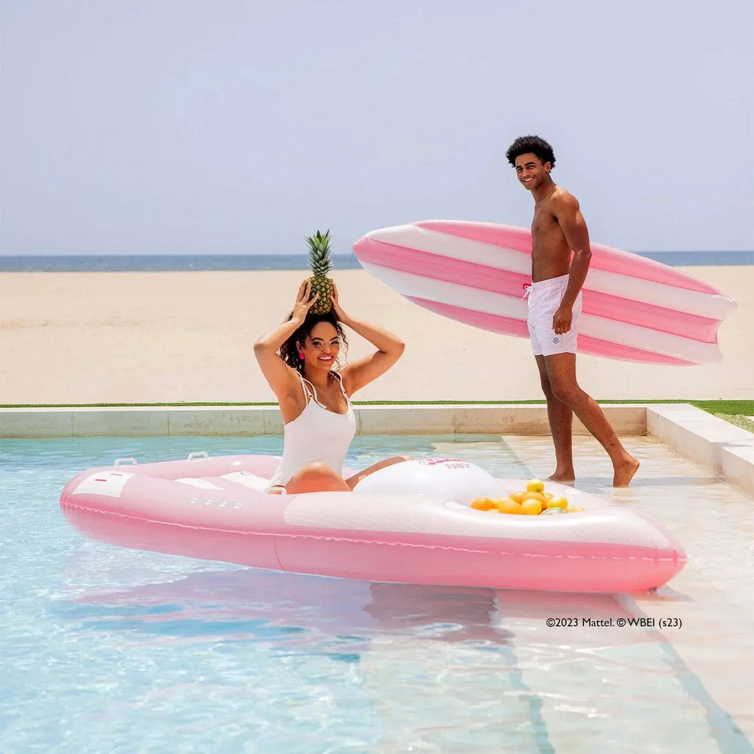 BARBIE THE MOVIE X FUNBOY SPEED BOAT POOL FLOAT - BeachLife Concept
