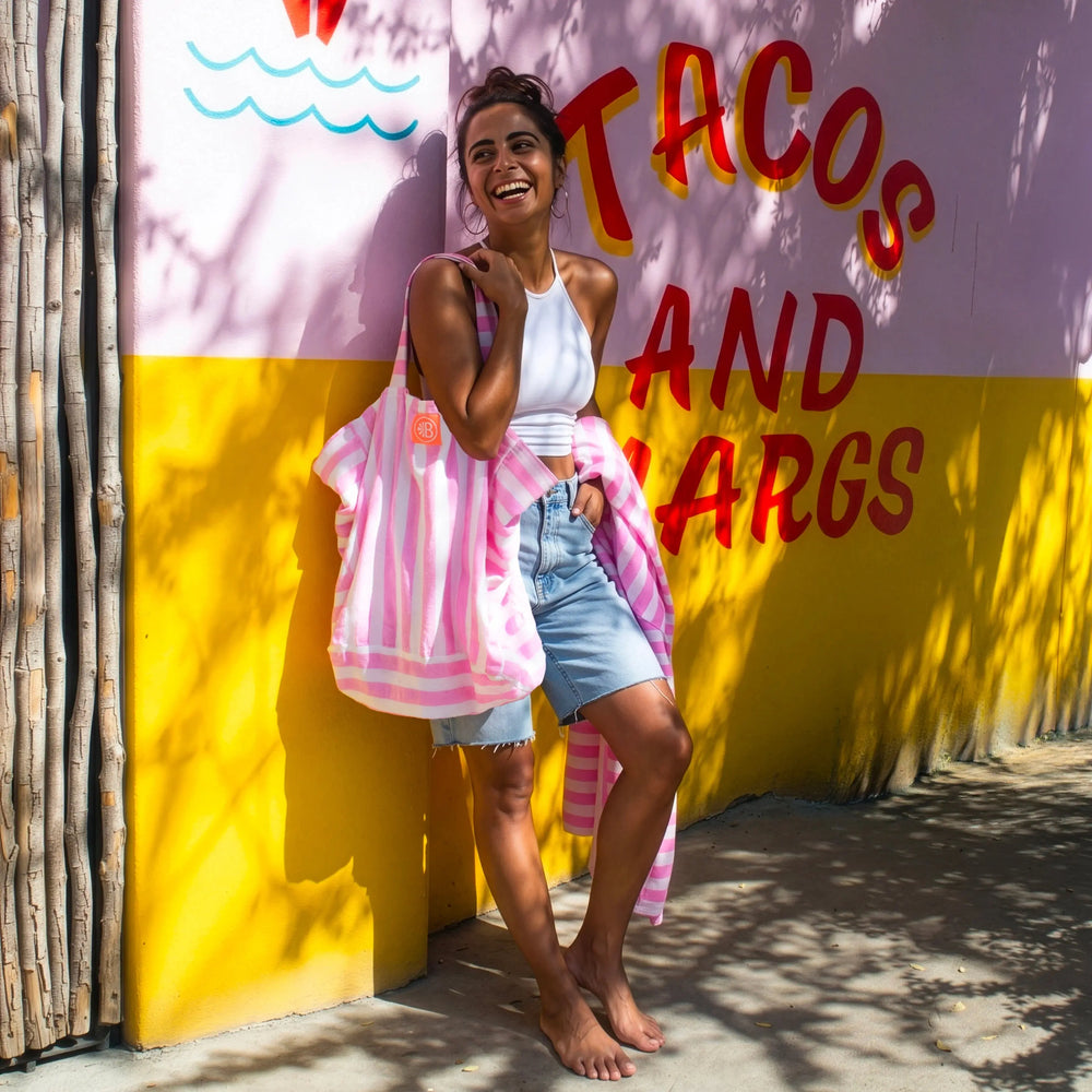 BEACH BAG EL NELSON LAS BAYADAS