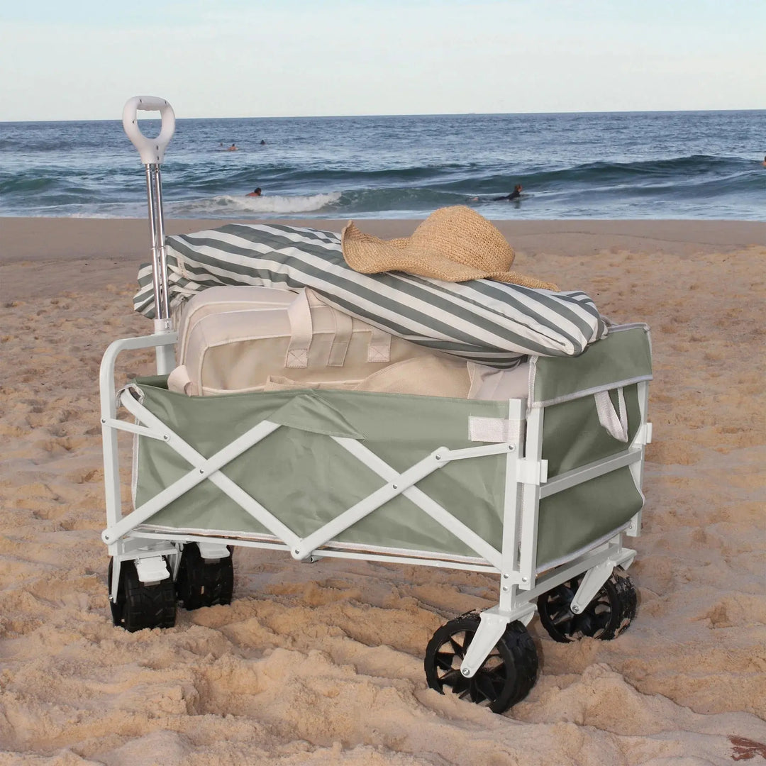 BEACH CART SEAGRASS SAGE SUNNYLIFE