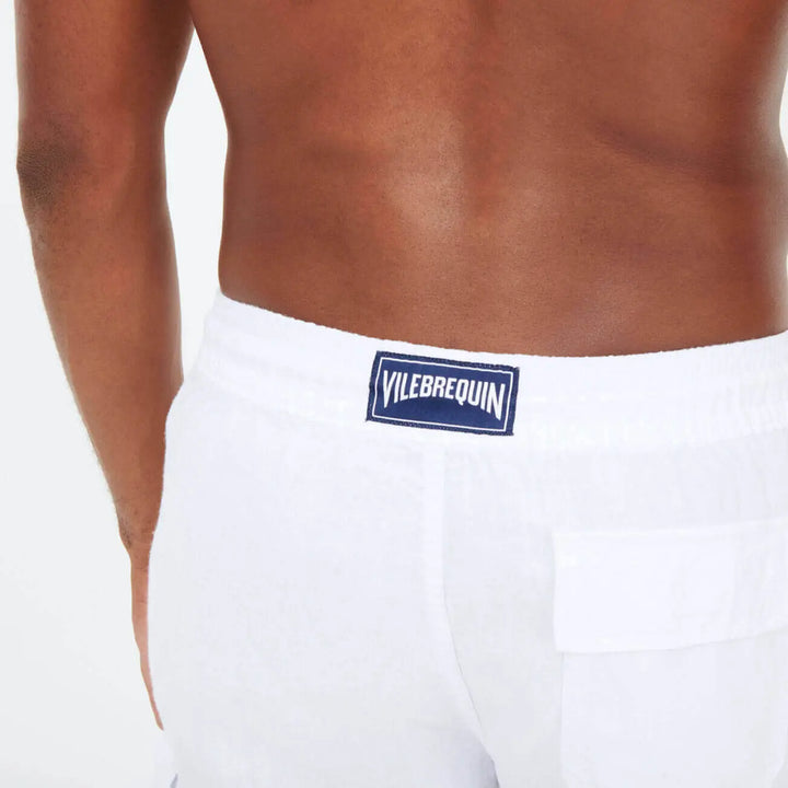 BERMUDA BAIE EN LIN UNI WHITE BeachLife Concept