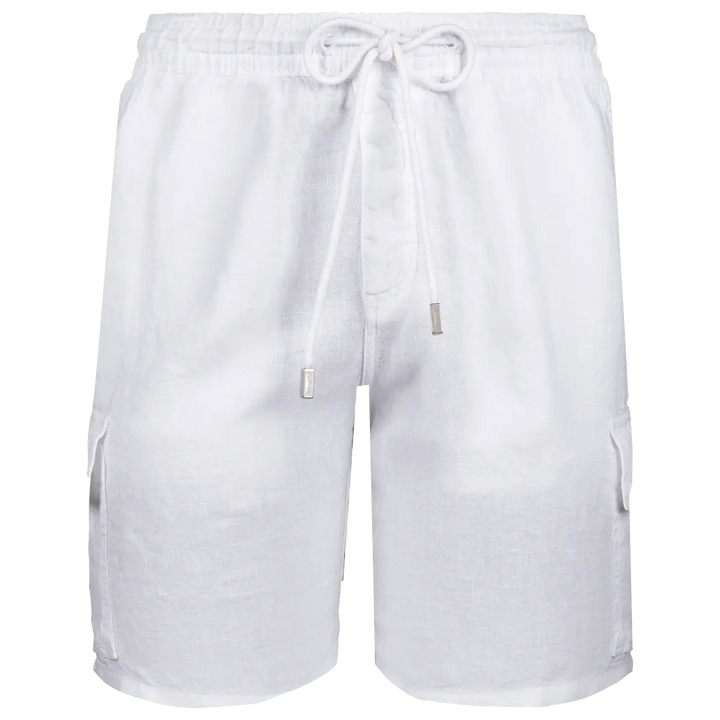 BERMUDA BAIE EN LIN UNI WHITE BeachLife Concept