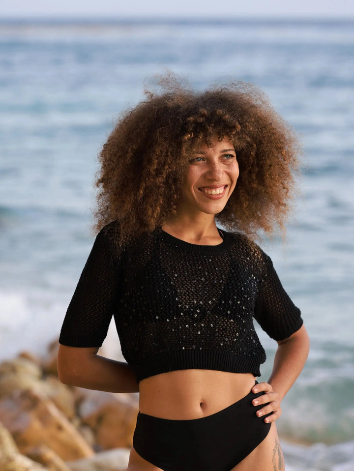 BRANDI CROP SWEATER SAMSON