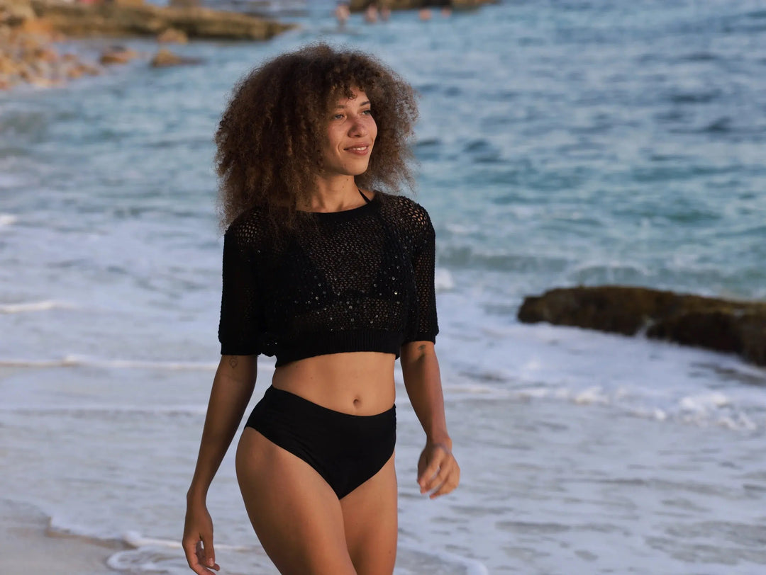 BRANDI CROP SWEATER SAMSON