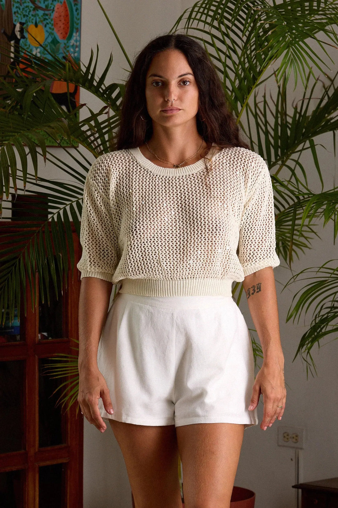 BRANDI CROP SWEATER SAMSON