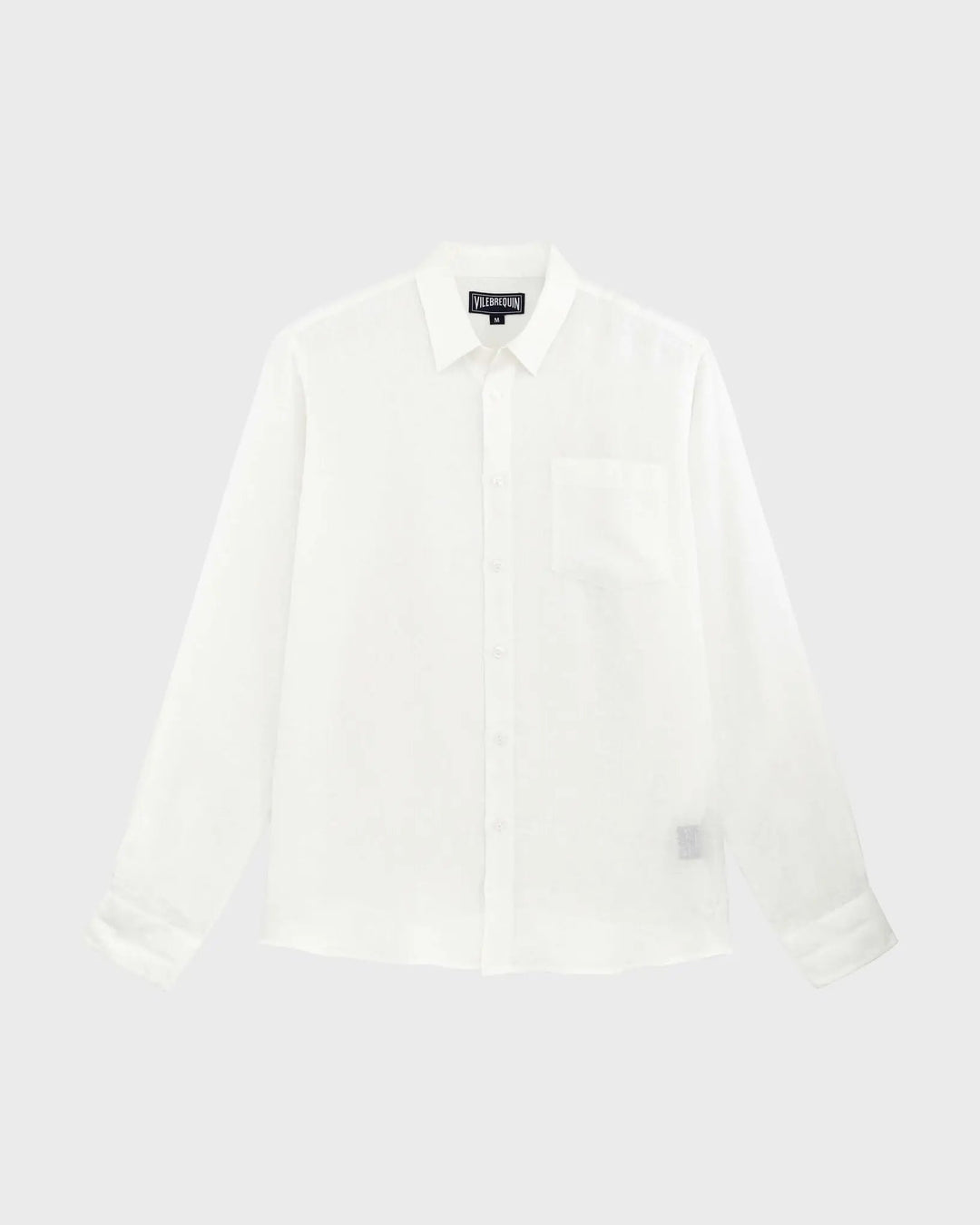 CHEMISE EN LIN CAROUBIS BLANC BeachLife Concept