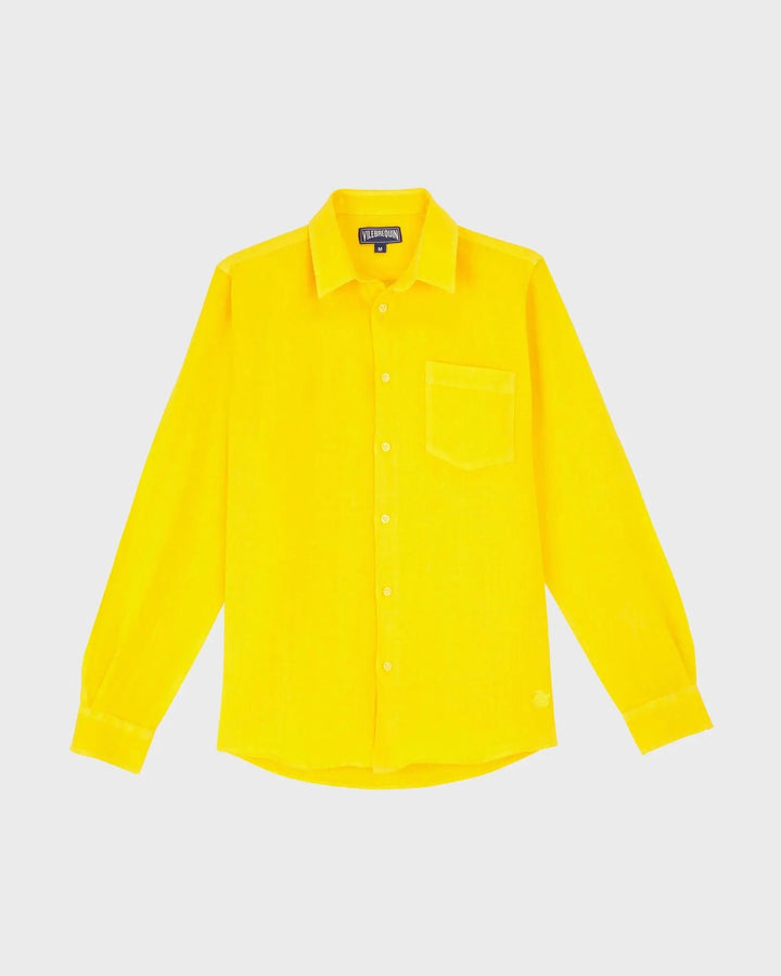 CHEMISE EN LIN CAROUBIS MAÏS BeachLife Concept