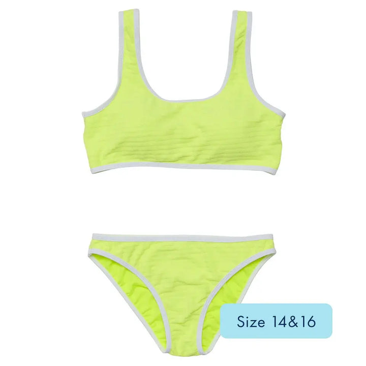 CITRON ZEST CROP BIKINI - BeachLife Concept