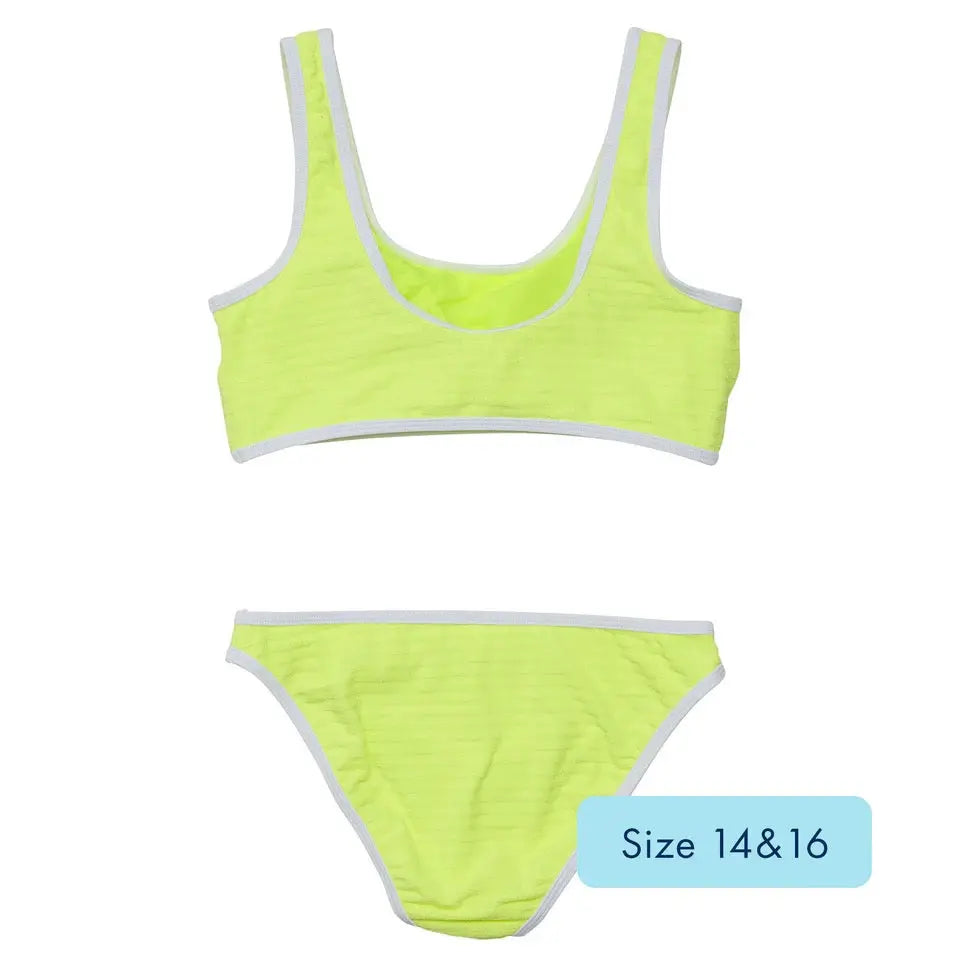 CITRON ZEST CROP BIKINI - BeachLife Concept