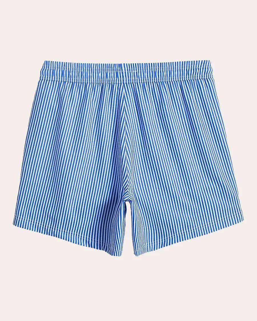 COASTSWEET STRIPED PRINT SWIM TRUNKS MAAMGIC