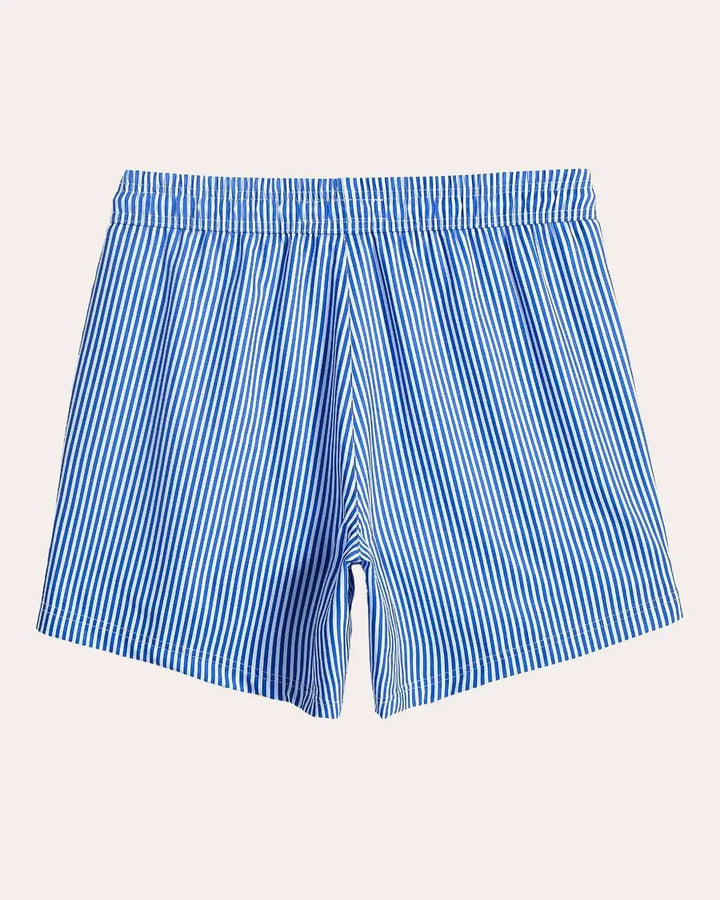COASTSWEET STRIPED PRINT SWIM TRUNKS MAAMGIC
