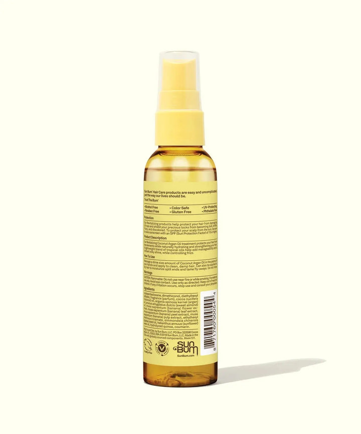 COCONUT ARGAN OIL BeachLife Concept