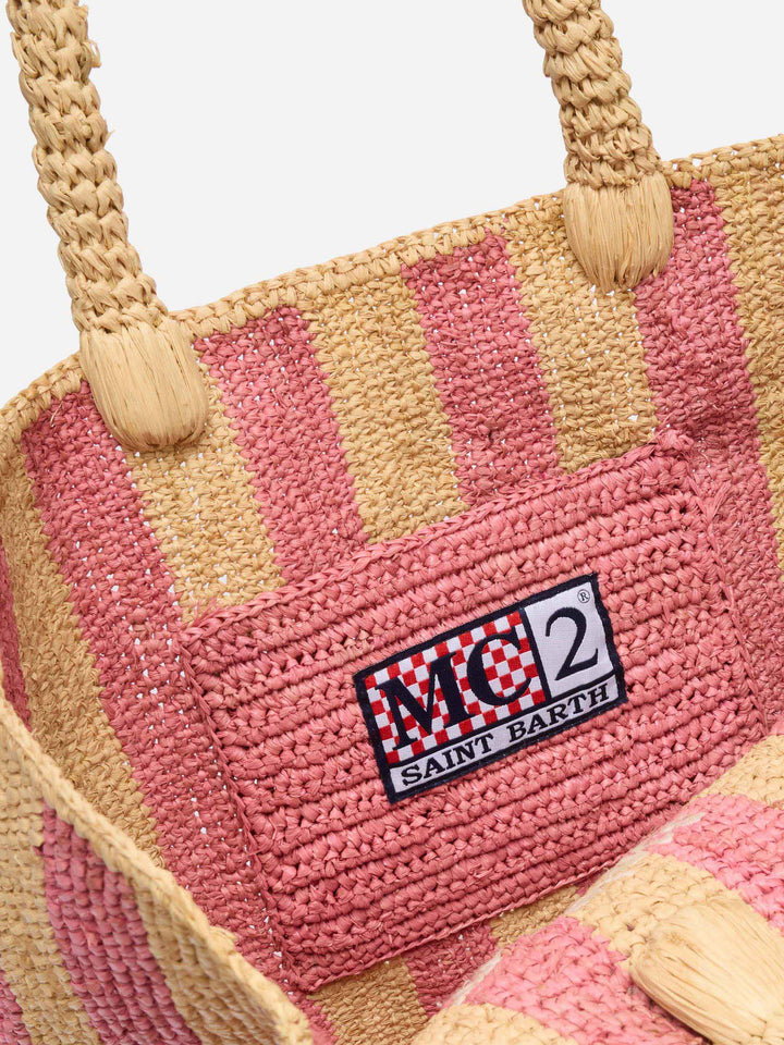 COLETTE RAFFIA HAND BAG MC2 SAINT BARTH