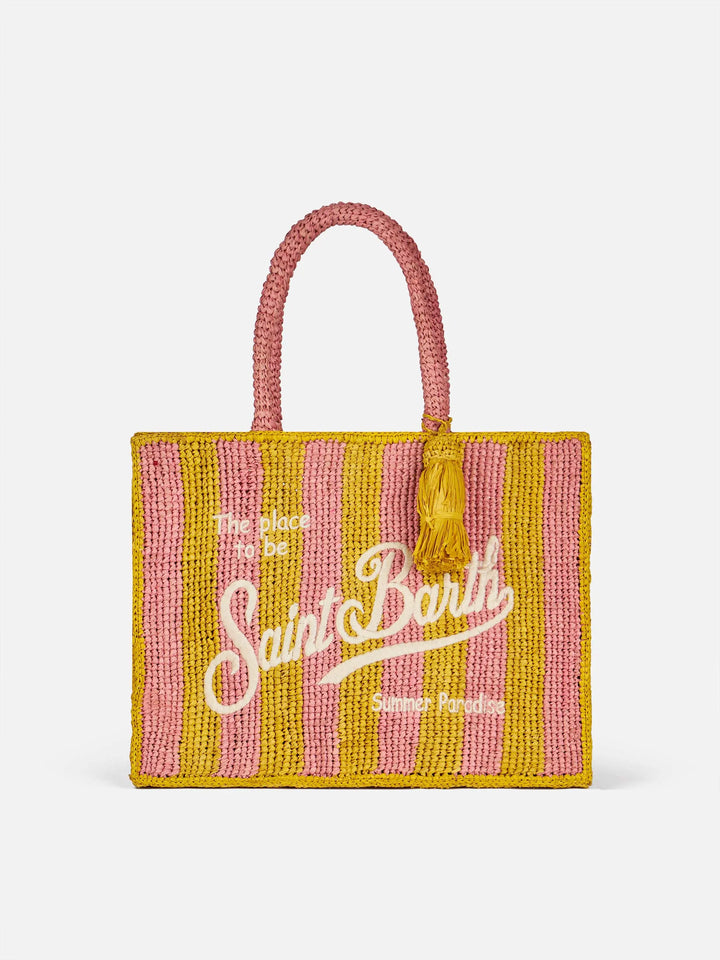 COLETTE RAFFIA HAND BAG MC2 SAINT BARTH