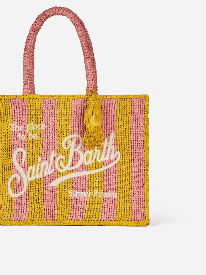 COLETTE RAFFIA HAND BAG MC2 SAINT BARTH