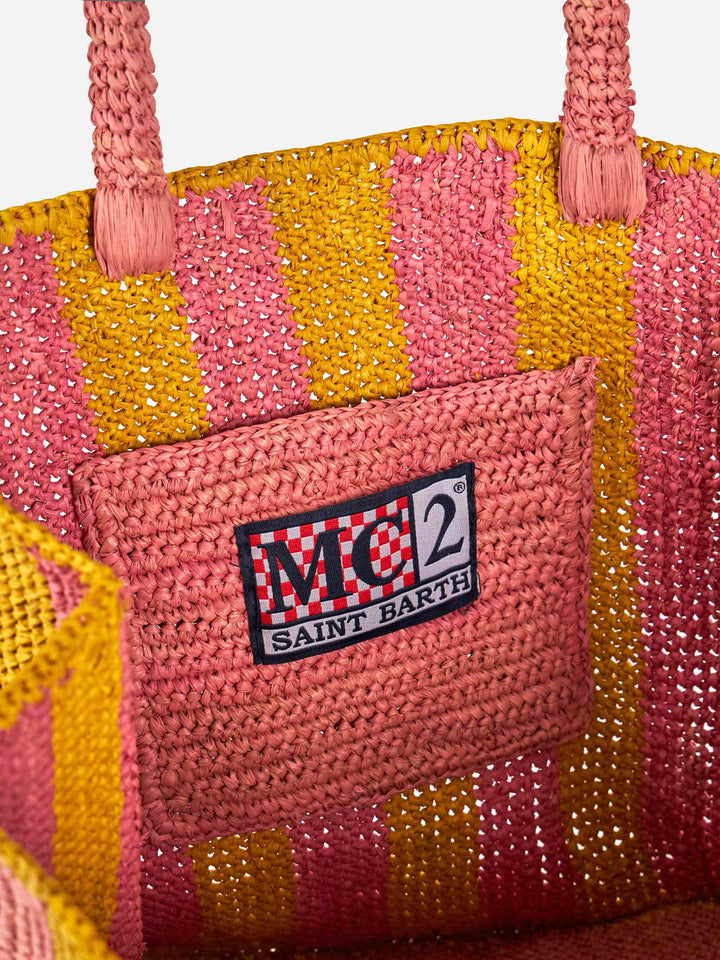 COLETTE RAFFIA HAND BAG MC2 SAINT BARTH