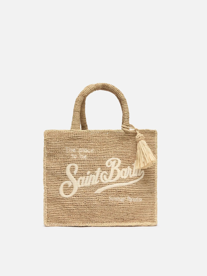 COLETTE RAFFIA HAND BAG MC2 SAINT BARTH