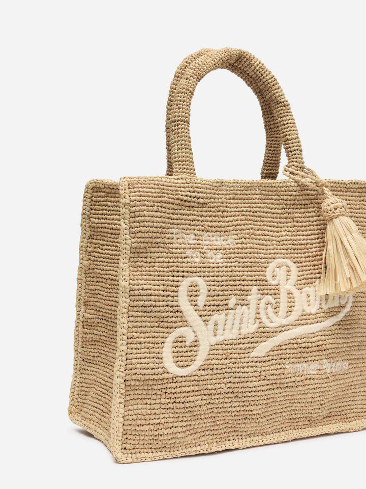 COLETTE RAFFIA HAND BAG MC2 SAINT BARTH