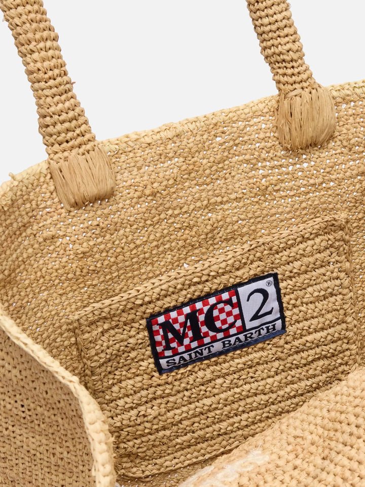 COLETTE RAFFIA HAND BAG MC2 SAINT BARTH