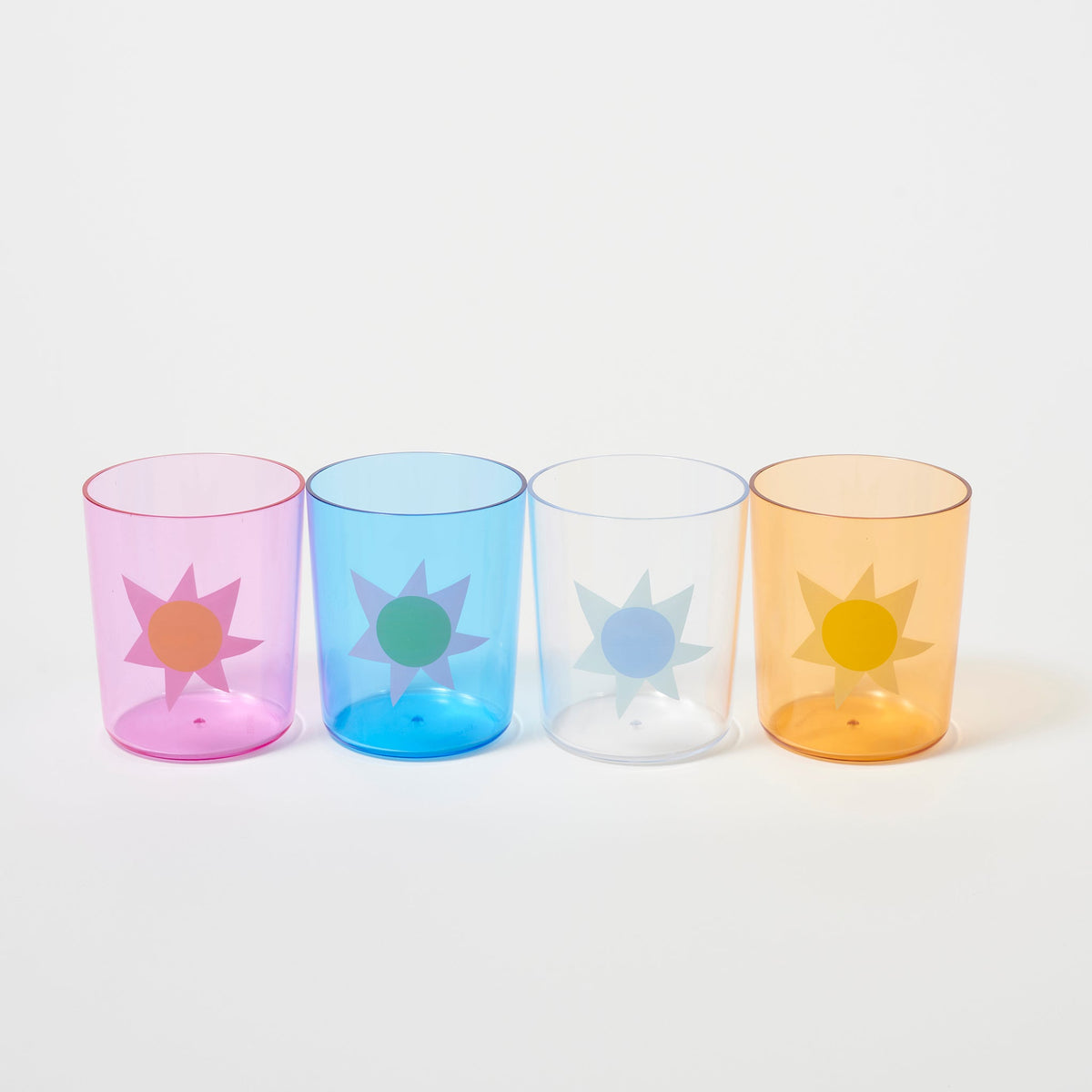 POOLSIDE HIGHBALL TUMBLER UTOPIA MULTI SET DE 4