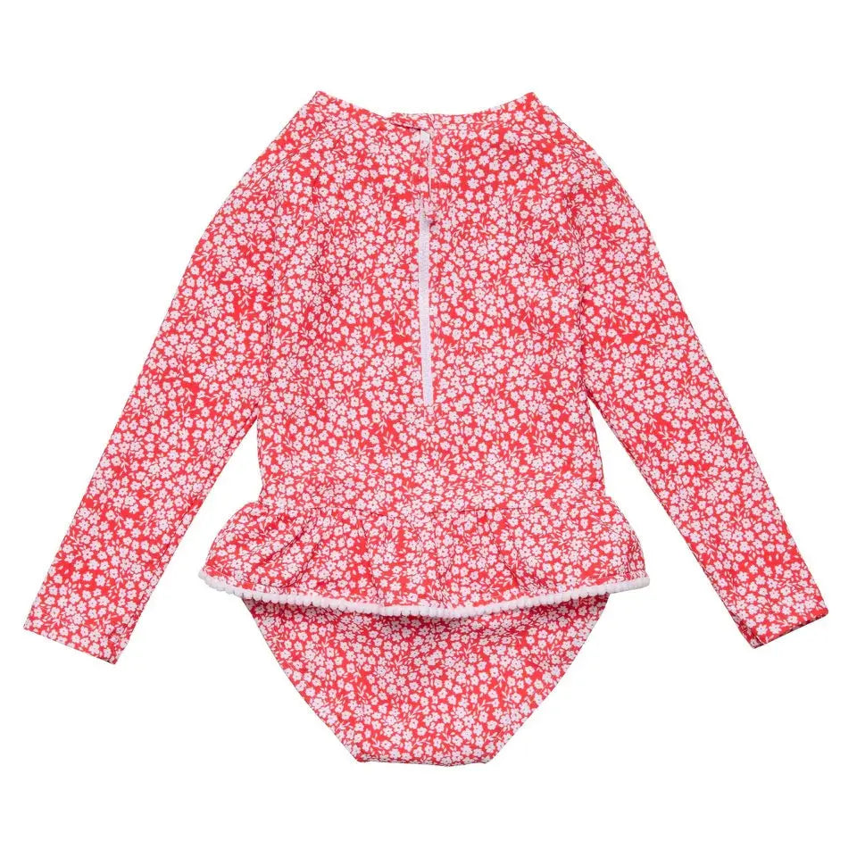 DITSY BLOOM SKIRT SURF SUIT SNAPPER ROCK