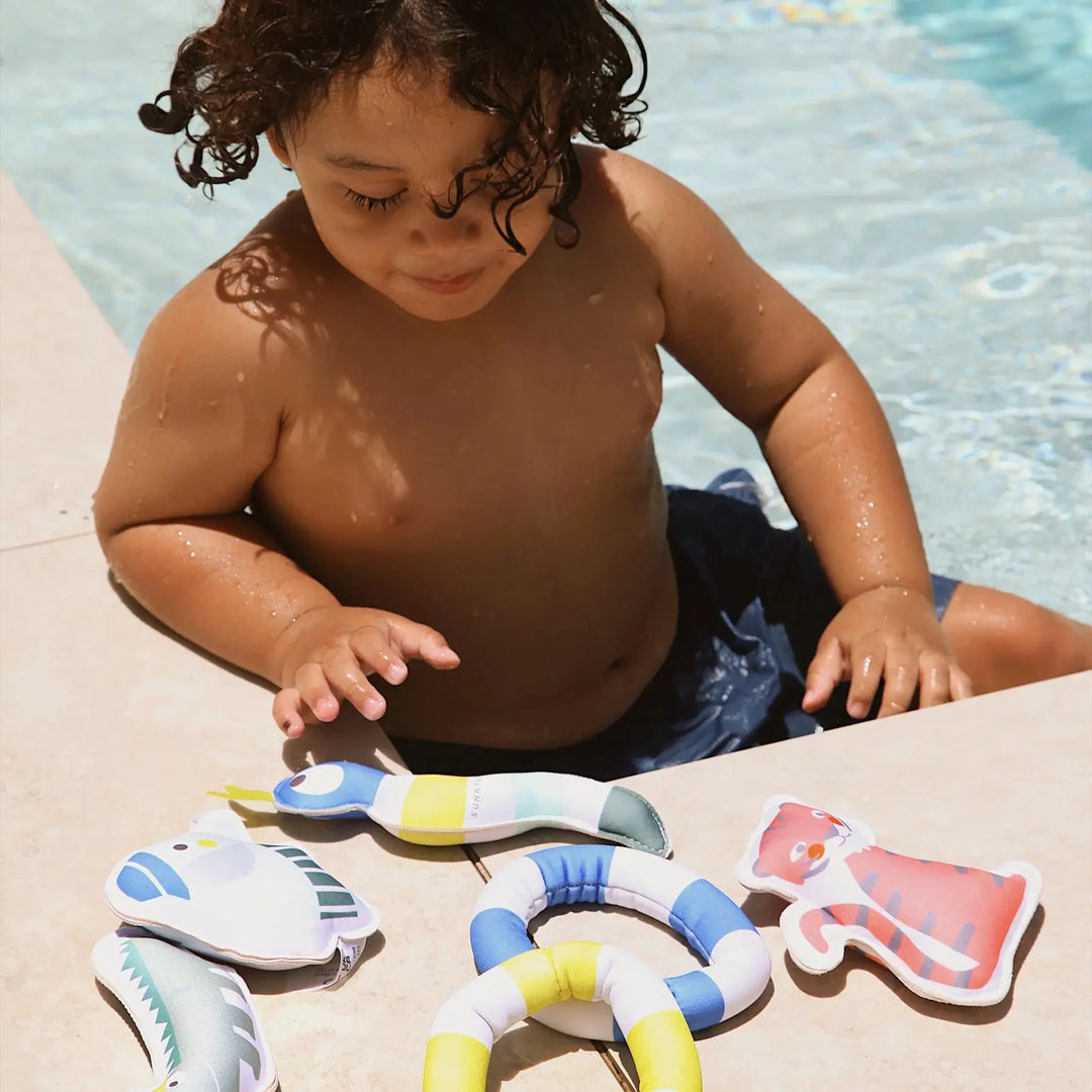 DIVE BUDDIES INTO THE JUNGLE MULTI SET OF 6 SUNNYLIFE