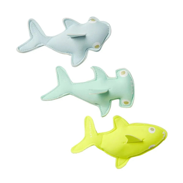 DIVE BUDDIES SALTY THE SHARK MULTI SET OF 3 SUNNYLIFE